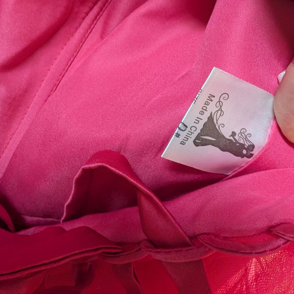 Pink Ruffle Dress - Picture 3 of 3